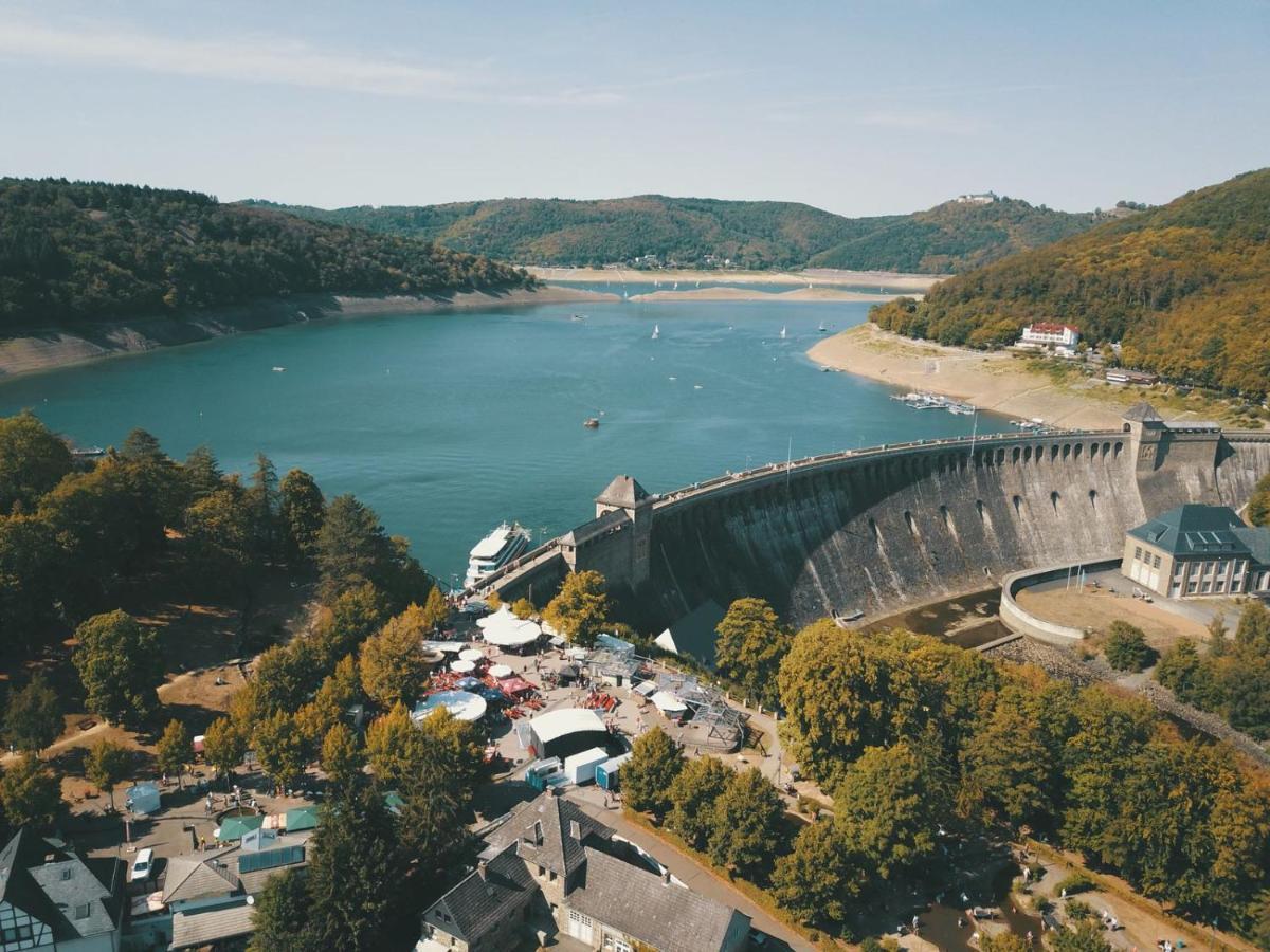 Ferienhaus Schoene Aussicht Ferienwohnung Blau Hemfurth-Edersee Luaran gambar